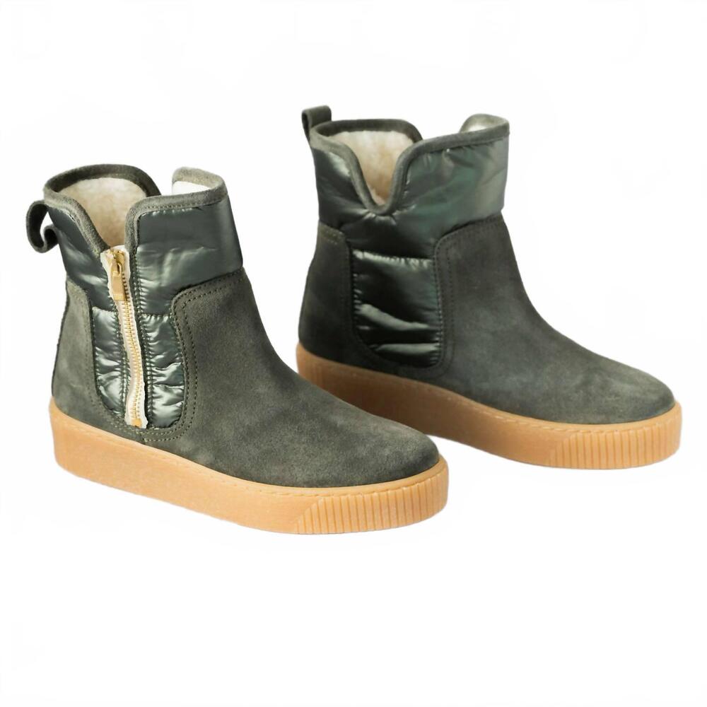 NEW ERIC MICHAEL women's polar winter boot in green